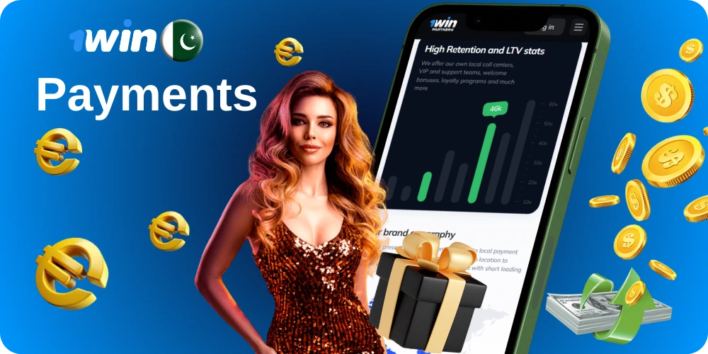 Payout methods in 1Win Partners