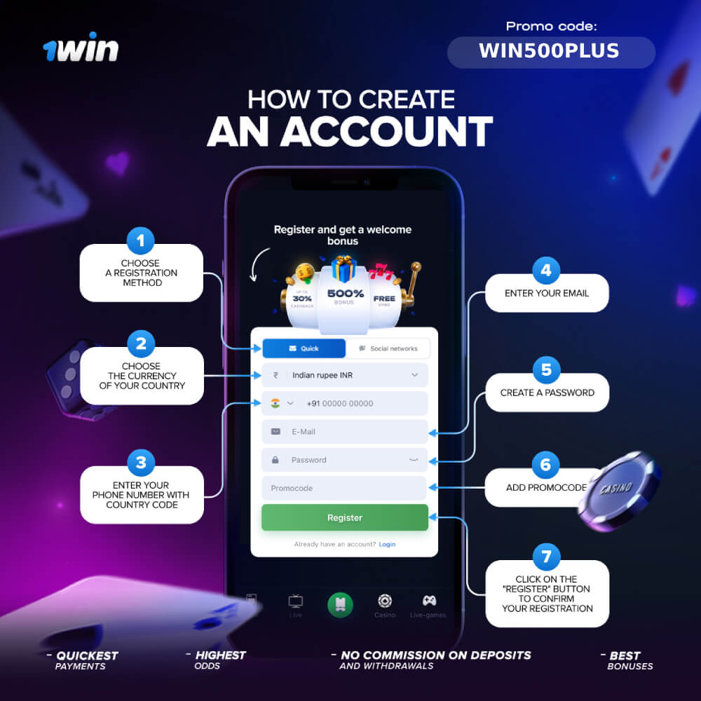 Join 1win: Register Now