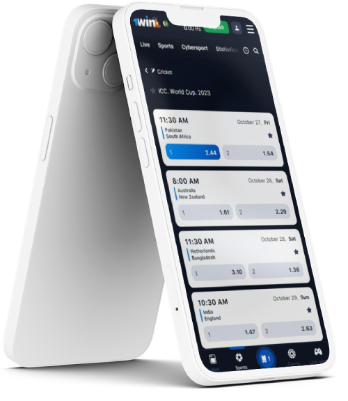 Betting on Sports in the 1Win Application