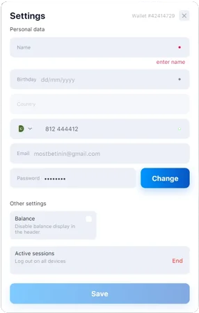 Verify Identity on 1win